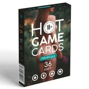 Игральные карты Hot Game Cards «Природа»